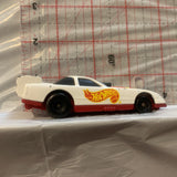White Drag Racer Hot Wheels Loose Diecast Car 1/64 HO