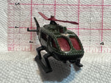 Green Rescue Helicopter 2001 Matchbox Diecast Car