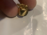 Golden Apple Lapel Hat Pin CY