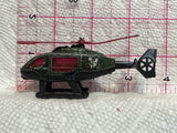 Green Rescue Helicopter 2001 Matchbox Diecast Car