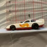 White Drag Racer Hot Wheels Loose Diecast Car 1/64 HO