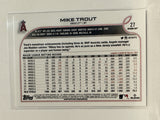 #27 Mike Trout Los Angeles Angels 2022 Topps Opening Day Baseball Card
