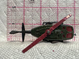 Green Rescue Helicopter 2001 Matchbox Diecast Car