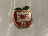 Partners in Education Canadian Flag Apple Lapel Hat Pin CY