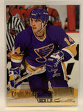 #186 Kevin Miller St Louis Blues 1994-95 Fleer Ultra Hockey Card