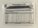 #128 Emmanuel Clase All Star Rookie Cleveland Guardians 2022 Topps Opening Day Baseball Card