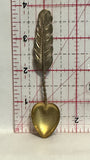 Feather Quill Heart Souvenir Spoon