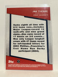 #BS-16 Jim Thome Philadelphia Phillies 2022 Topps Opening Day Baseball Card