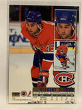 #109 Gilbert Dionne Montreal Canadiens 1994-95 Fleer Ultra Hockey Card