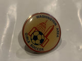 Washington Area Girls Soccer Lapel Hat Pin CY