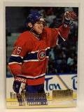 #107 Vincent Damphousse Montreal Canadiens 1994-95 Fleer Ultra Hockey Card