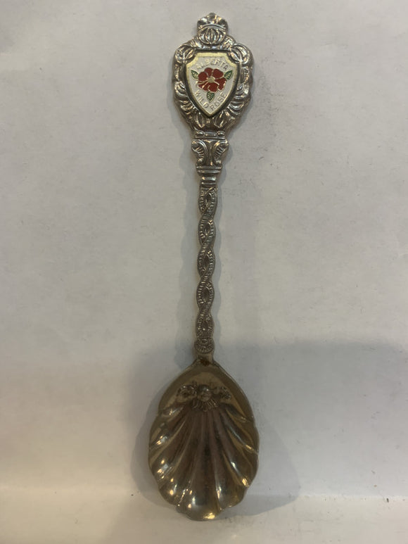 Alberta Wild Rose Souvenir Spoon