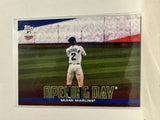 #OD-10 Team Card  Miami Marlins 2022 Topps Opening Day Baseball Card