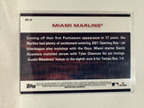 #OD-10 Team Card  Miami Marlins 2022 Topps Opening Day Baseball Card