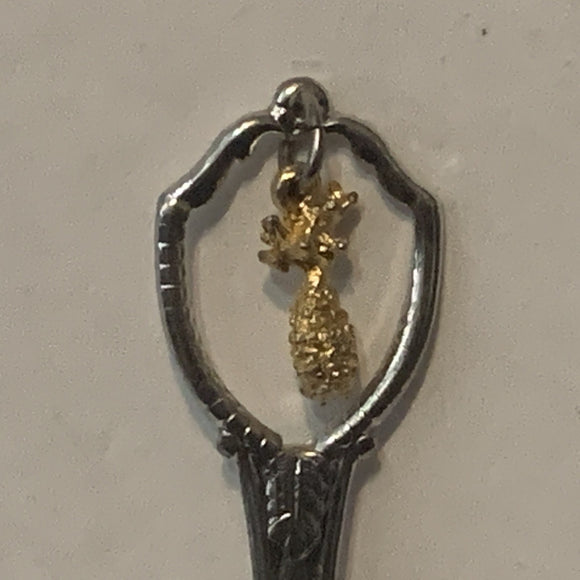 Aloha From Hawaii Pineapple collectable Souvenir Spoon PJ
