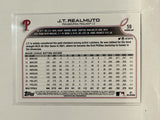 #59 J.T. Realmuto Philadelphia Phillies 2022 Topps Opening Day Baseball Card