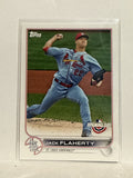 #48 Jack Flaherty St Louis Cardinals 2022 Topps Opening Day Baseball Card