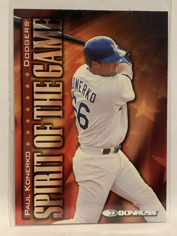#388 Paul Konerko Los Angeles Dodgers 1998 Donruss Baseball Card