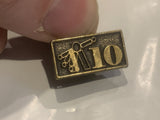 I 10 Logo Lapel Hat Pin CY