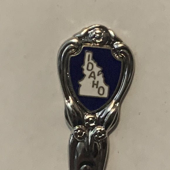 Idaho State Blue collectable Souvenir Spoon PJ