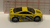 Yellow Asphalt Assault Hot Wheels Toy Diecast Car
