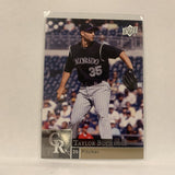#627 Taylor Buchholz Colorado Rockies  Series 2 2009 Upper Deck Baseball Card A2K