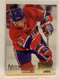 #106 Patrice Brisebois Montreal Canadiens 1994-95 Fleer Ultra Hockey Card