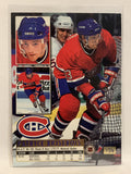 #106 Patrice Brisebois Montreal Canadiens 1994-95 Fleer Ultra Hockey Card