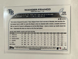#208 Wander Franco All Star Rookie Tampa Bay Rays 2022 Topps Opening Day Baseball Card