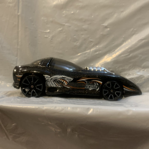 Black Silhouette Hot Wheels Loose Diecast Car 1/64 HP