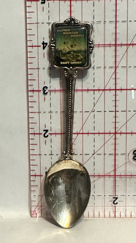 Sulphur Mountain Gondola Banff Alberta Canada Souvenir Spoon
