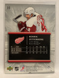 #35 Henrik Zetterberg Detroit Red Wings 2005-06 Upper Deck Rookie Update Hockey Card