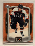 #70 Peter Forsberg Philadelphia Flyers 2005-06 Upper Deck Rookie Update Hockey Card