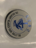 CCBC 5th Calgary Glacier Park Rally '88 Lapel Hat Pin CZ