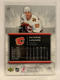 #15 Daymond Langkow Calgary Flames 2005-06 Upper Deck Rookie Update Hockey Card