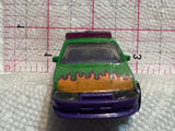 Green Flames Police Cruiser 1989 Hot Wheels Diecast Car