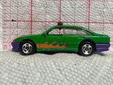 Green Flames Police Cruiser 1989 Hot Wheels Diecast Car