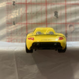 Yellow Porsche Carrera GT Hot Wheels Loose Diecast Car 1/64 HP