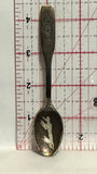 Slave Lake Alberta Wild Rose Souvenir Spoon