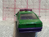 Green Flames Police Cruiser 1989 Hot Wheels Diecast Car