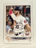 #16 Kyle Tucker Houston Astros 2022 Topps Opening Day Baseball Card