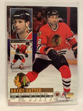 #47 Brent Sutter Chicago Blackhawks 1994-95 Fleer Ultra Hockey Card