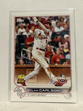#197 Dylan Carlson All Star Rookie St Louis Cardinals 2022 Topps Opening Day Baseball Card