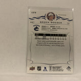 #177 Brock Boeser Vancouver Canucks  Series 1 2018-19 Upper Deck Hockey Card A2L