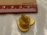 I Love You Hand Signal Heart Lapel Hat Pin CZ