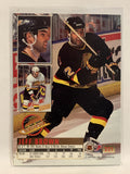 #221 Jeff Brown Vancouver Canucks 1994-95 Fleer Ultra Hockey Card