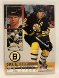 #18 Glen Wesley Boston Bruins 1994-95 Fleer Ultra Hockey Card