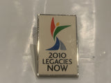 2010 Legacies Now Logo Lapel Hat Pin CZ
