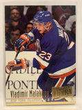 #130 Vladimir Malakhov New York Islanders 1994-95 Fleer Ultra Hockey Card