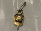NC Northwest Classen H.S. Zipperpull Lapel Hat Pin CZ